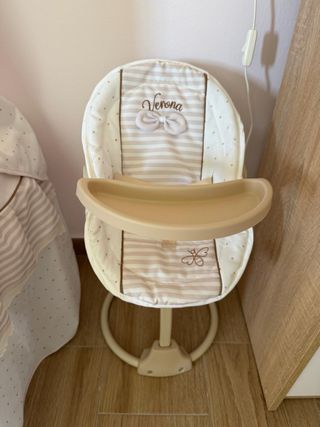 Silla de muñecas Verona con bandeja