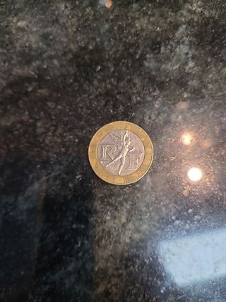 Moneda 10 Francos Franceses 1991