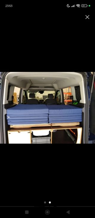 Cama camper furgoneta 
