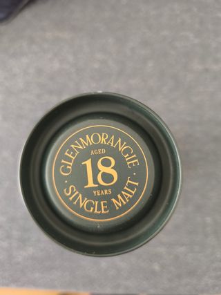 Scatola da whisky Glenmorangie 18 anni