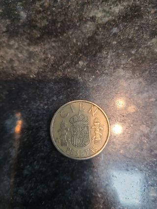 Moneda Carlos I Rey de España 1986