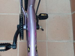 Bicicleta infantil morada 20 pulgadas