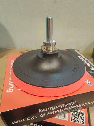 Plato de lijado 125 mm