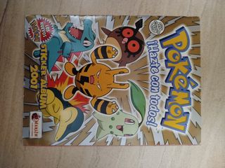 Álbum de Cromos Pokémon 2001 Merlin