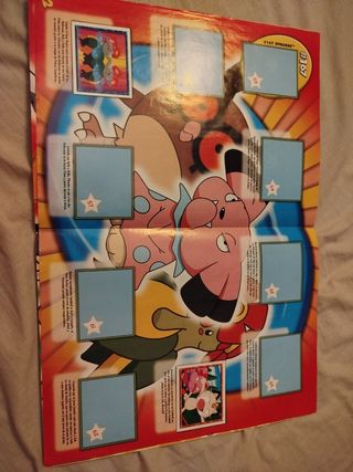 Álbum de Cromos Pokémon 2001 Merlin