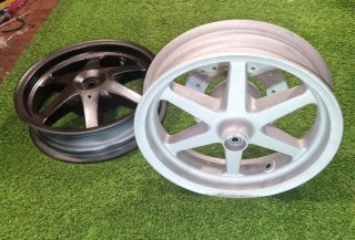 Llantas Yamaha Aerox y Jog