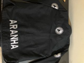 Kimono Aranha Barcelona Negro Jiu Jitsu