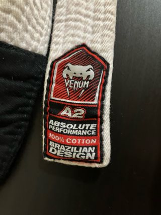 Kimono Aranha Barcelona Negro Jiu Jitsu