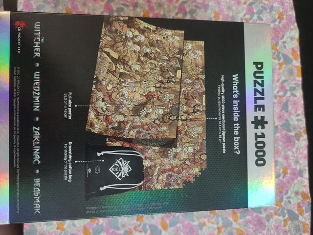 Puzzle The Witcher 1000 piezas