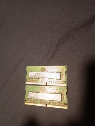 SAMSUNG 16GB RAM: 2x8 DDR4 3200MHz SODIMM portátil