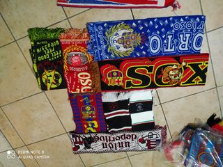 N.36 Sciarpe ultras calcio varie squadre