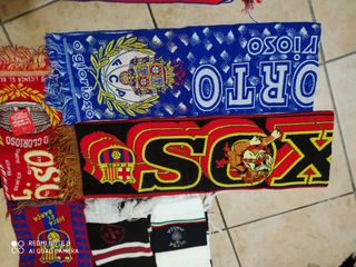 N.36 Sciarpe ultras calcio varie squadre