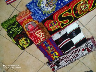 N.36 Sciarpe ultras calcio varie squadre