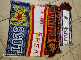 N.36 Sciarpe ultras calcio varie squadre