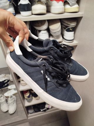Zapatillas Adidas lona negras