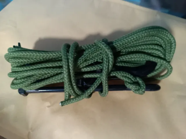 Gancio da arrampicata con corda