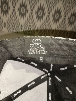 Gorra Gucci Gris