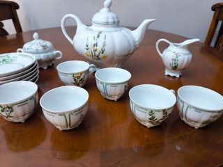 Juego de café y te Bidasoa Plantas Medicinales