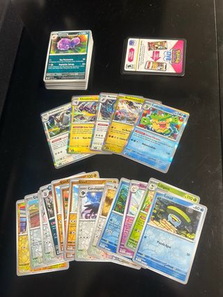 Lote Cartas Pokémon Juntos de Aventuras TCG
