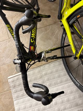 Bicicleta Specialized S-Works Negra Carretera