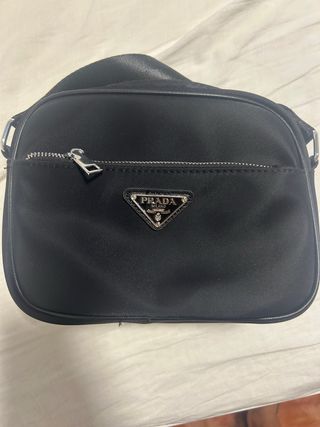 Bandolera Prada Negra Nylon