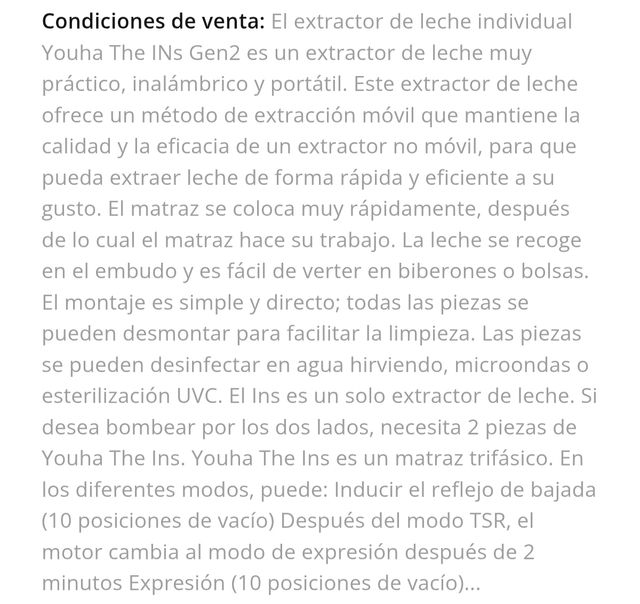 Extractor de Leche Doble YOUHA