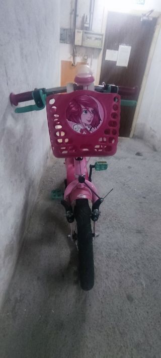 Bicicleta infantil rosa Decathlon