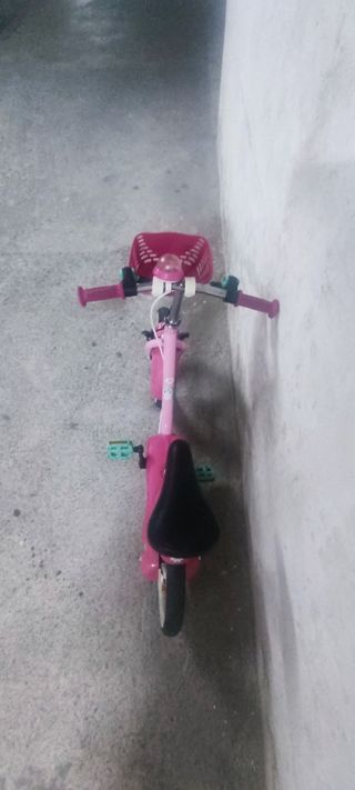 Bicicleta infantil rosa Decathlon