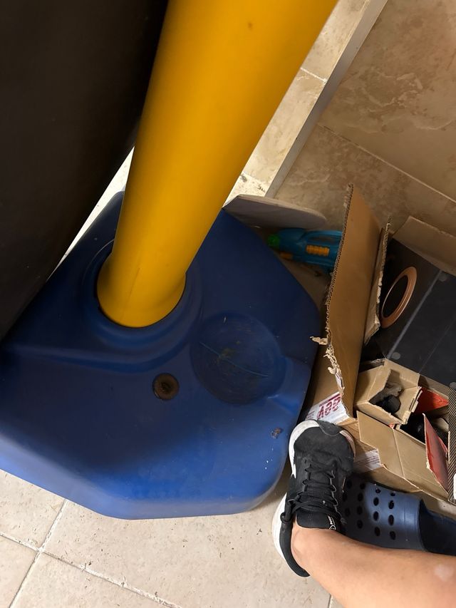 Canasta de baloncesto infantil