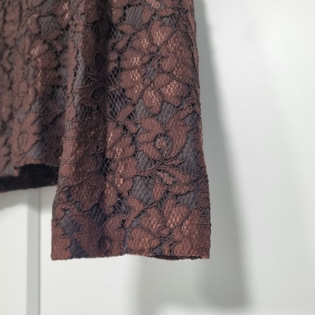 Blazer encaje marrón Planet