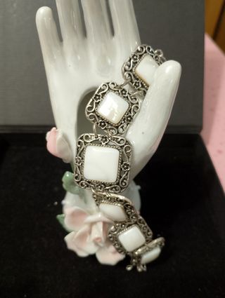 Bracciale effetto madreperla, vintage 