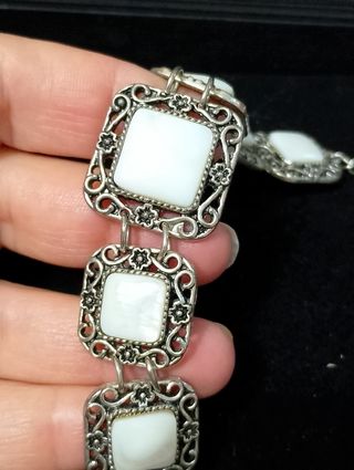 Bracciale effetto madreperla, vintage 