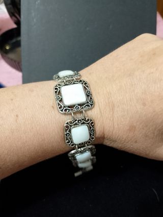 Bracciale effetto madreperla, vintage 