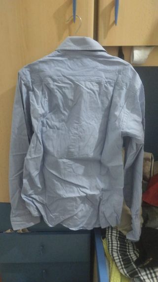 Camicia Blue Brand righe azzurre