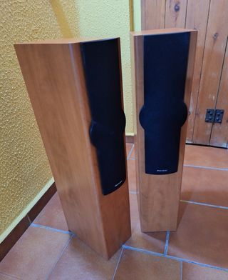 Pioneer altavoces de 3 vías con sistema bas reflex