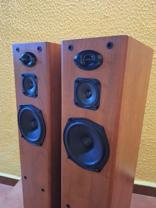 Pioneer altavoces de 3 vías con sistema bas reflex