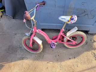 Bicicleta infantil rosa Juguettos