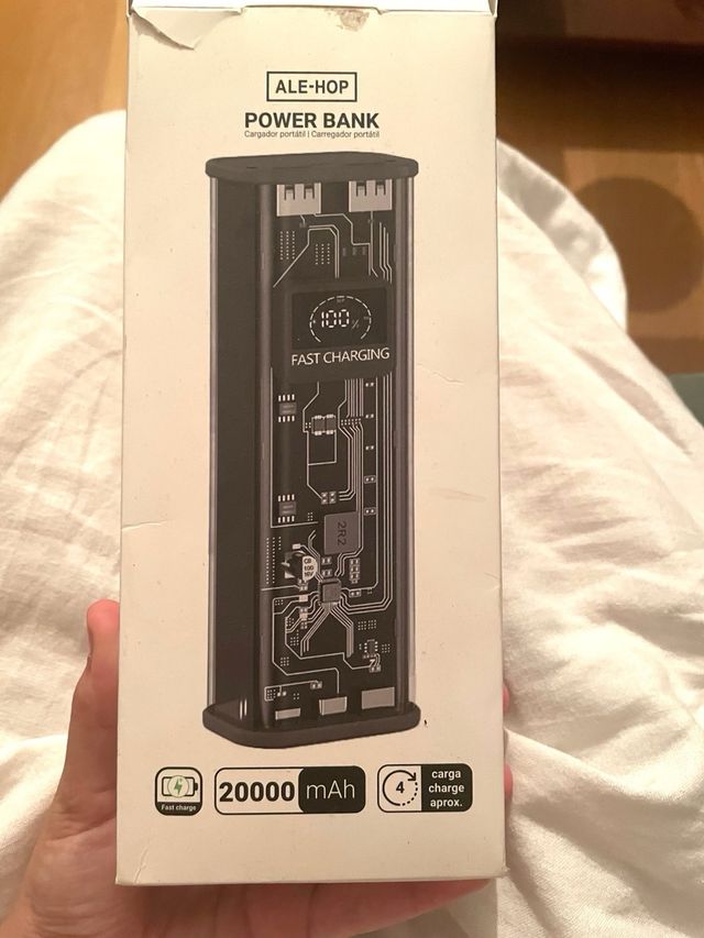 Batería Portátil ALE-HOP Carga Rápida