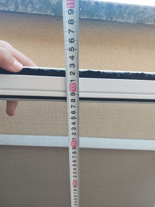 Mosquiteras de aluminio blancas