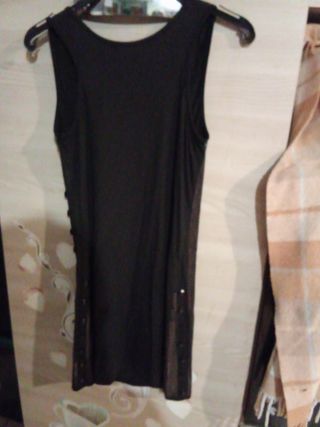 Vestito estivo paillettes nero taglia M