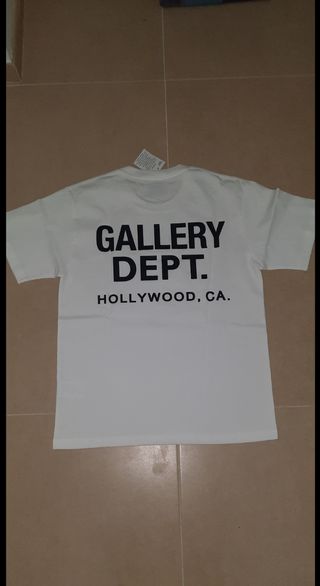 Camiseta Gallery Dept Blanca