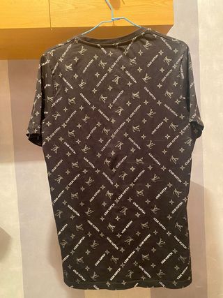 Camiseta Louis Vuitton Negra Talla XL
