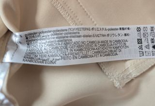 Chaleco Zara Beige con Cinturón