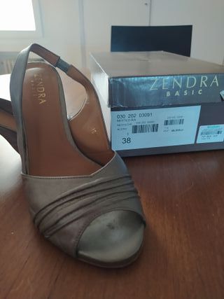 Zendra Zapatos de fiesta piel talla 38