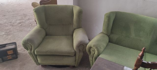 Sofá 3 plazas y 3 sillones