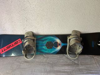Tabla Snow Burton con Fijaciones
