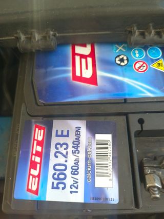 Batería Coche ELITE 560.23 E 12V 60Ah