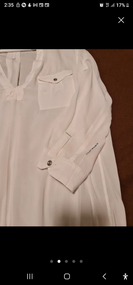 Camisa blanca talla S