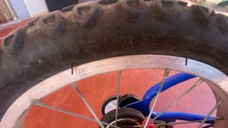 Bicicleta infantil azul