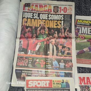 Periódico Marca 12 Julio 2010 Campeones